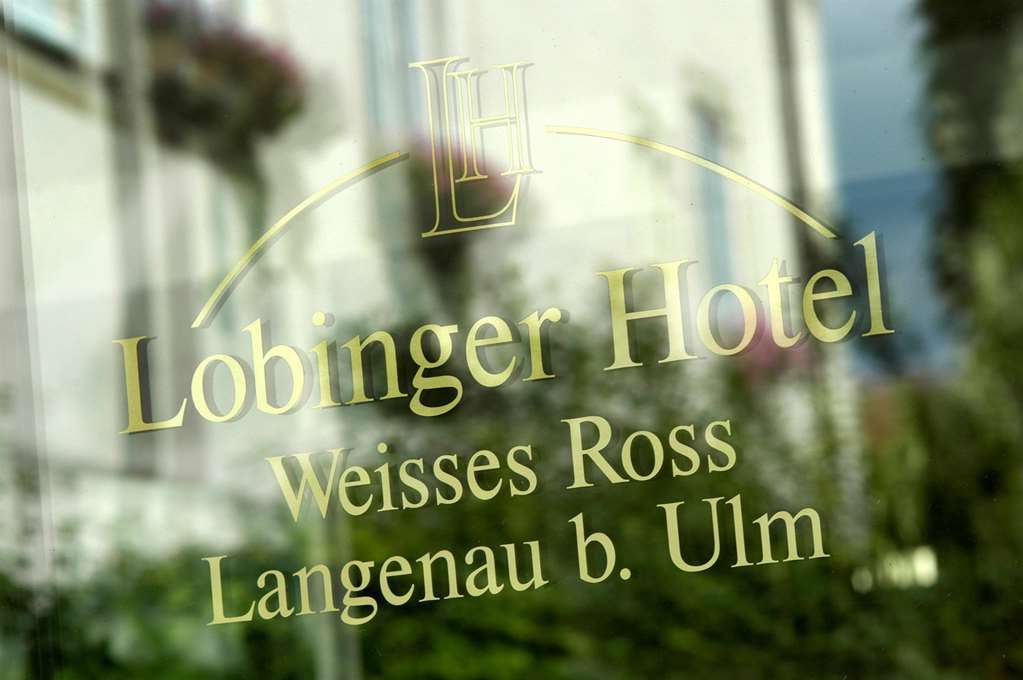 Lobinger Hotel Weisses Ross Langenau Eksteriør bilde